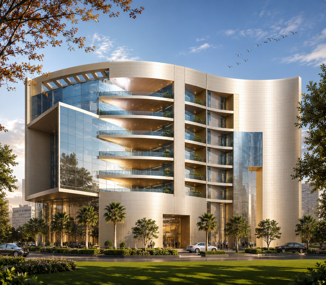 Contemporary commercial interior design